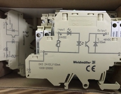 魏德米勒光电耦合继电器1009120000