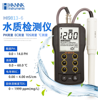 hanna水质检测仪HI9813-6
