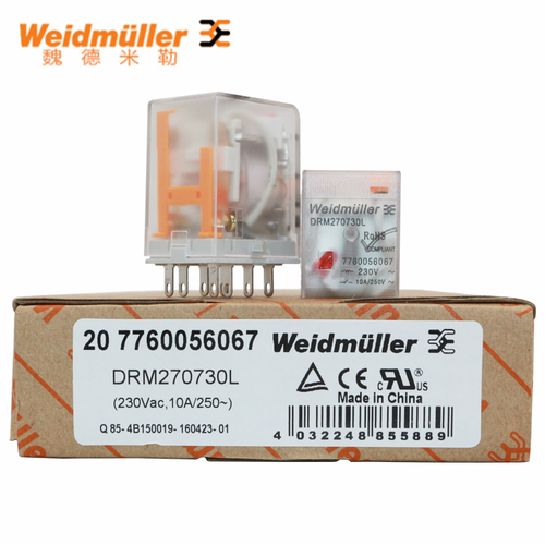 魏德米勒7760056067帶LED繼電器DRM270730L
