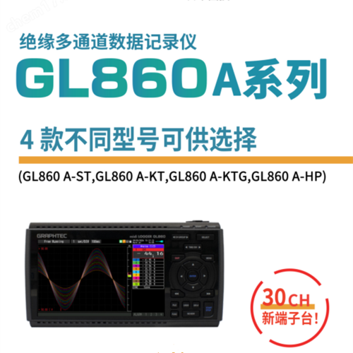 多通道數據記錄儀GL860A